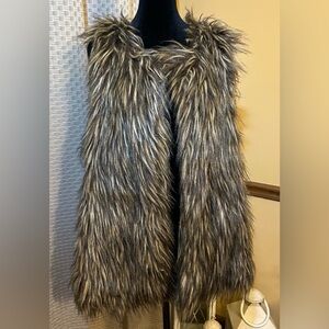 Signature Studio Vintage Faux Fur Vest